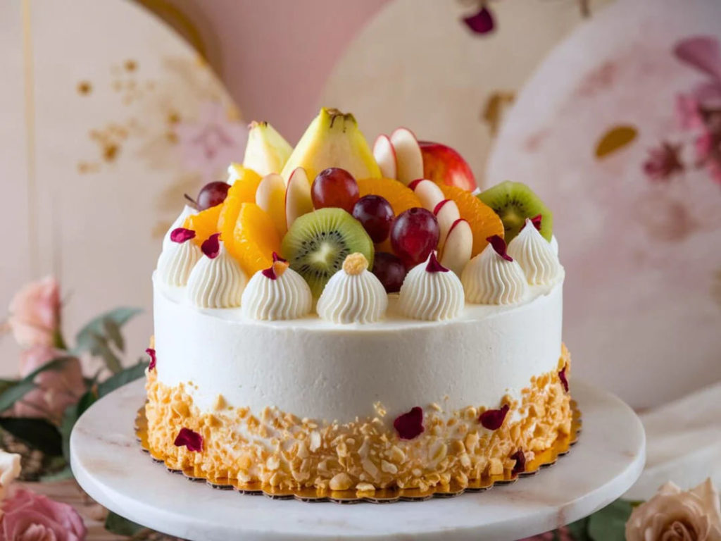 Fresh Fruit Cake
